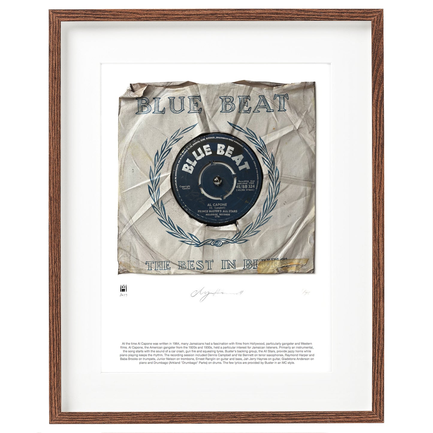 "Al Capone" by Prince Buster Limited Edition Prints of Original Painting