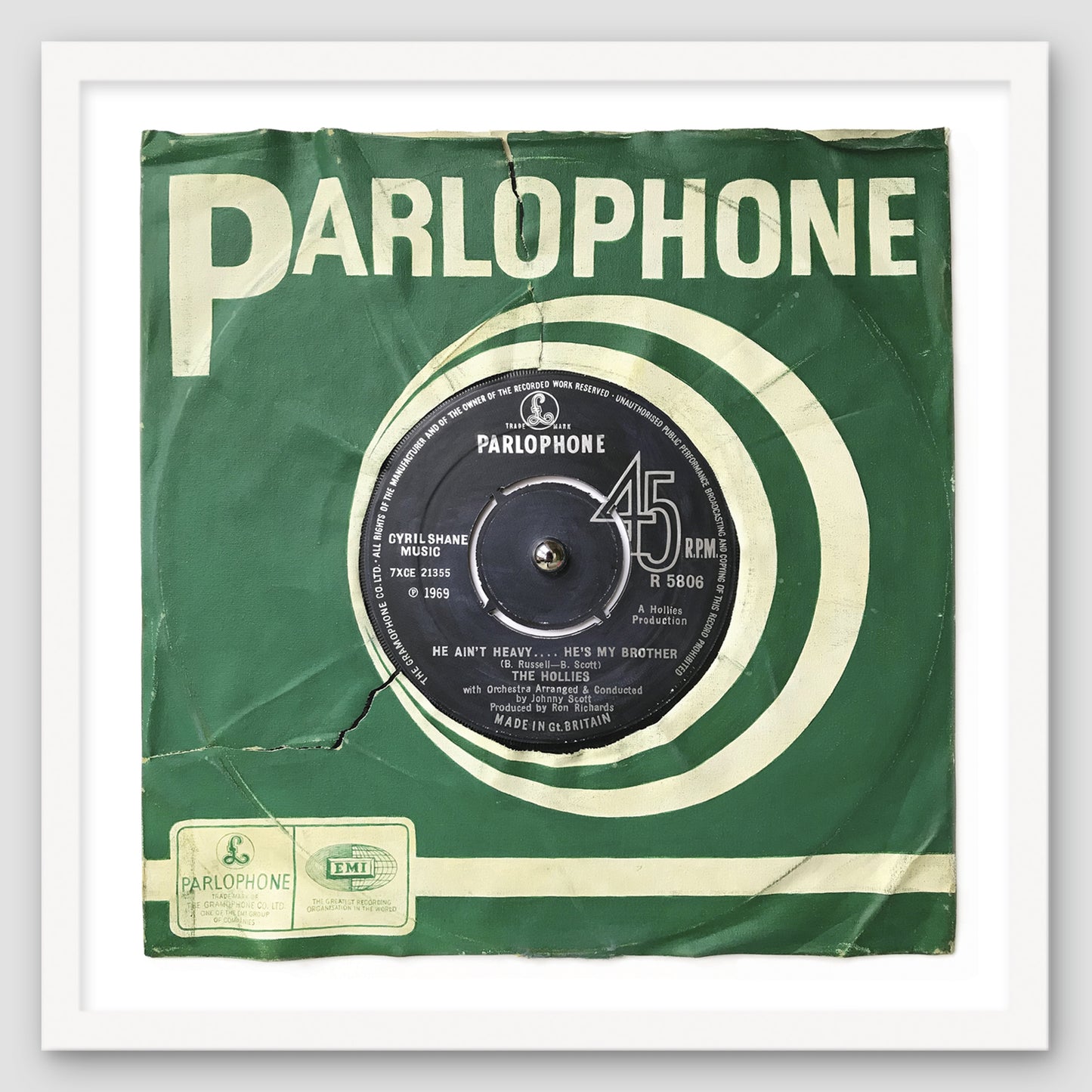 'He Ain''t Heavy, He''s My Brother'' by The Hollies Limited Edition Prints of Original Painting