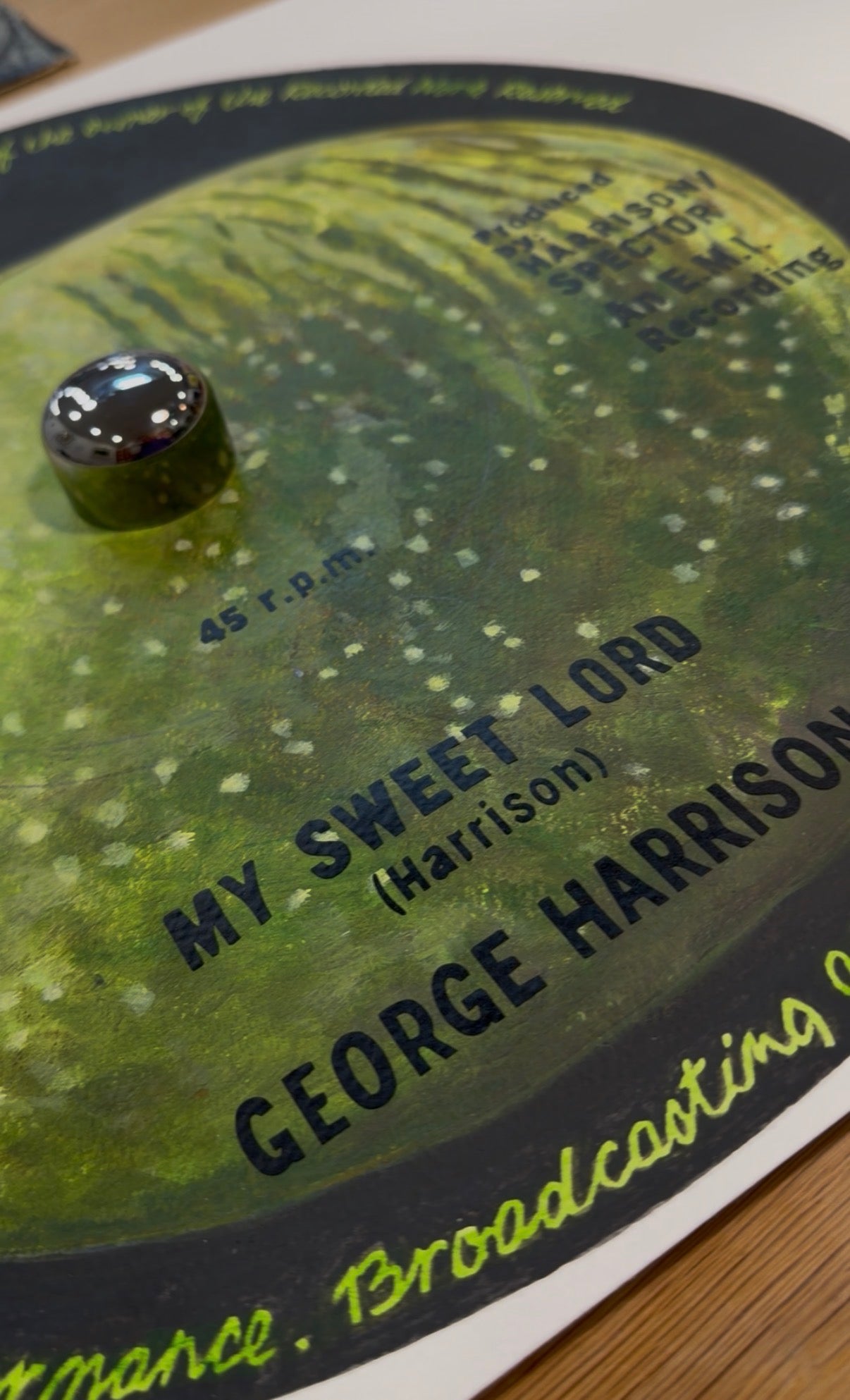 My Sweet Lord by George Harrison Limited Edition Prints of Original Painting