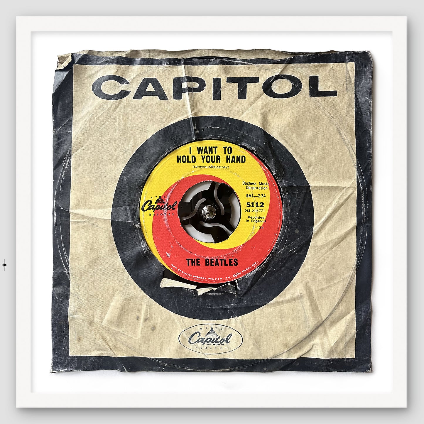 "I Want To Hold Your Hand" by The Beatles Limited Edition Prints of Original Painting