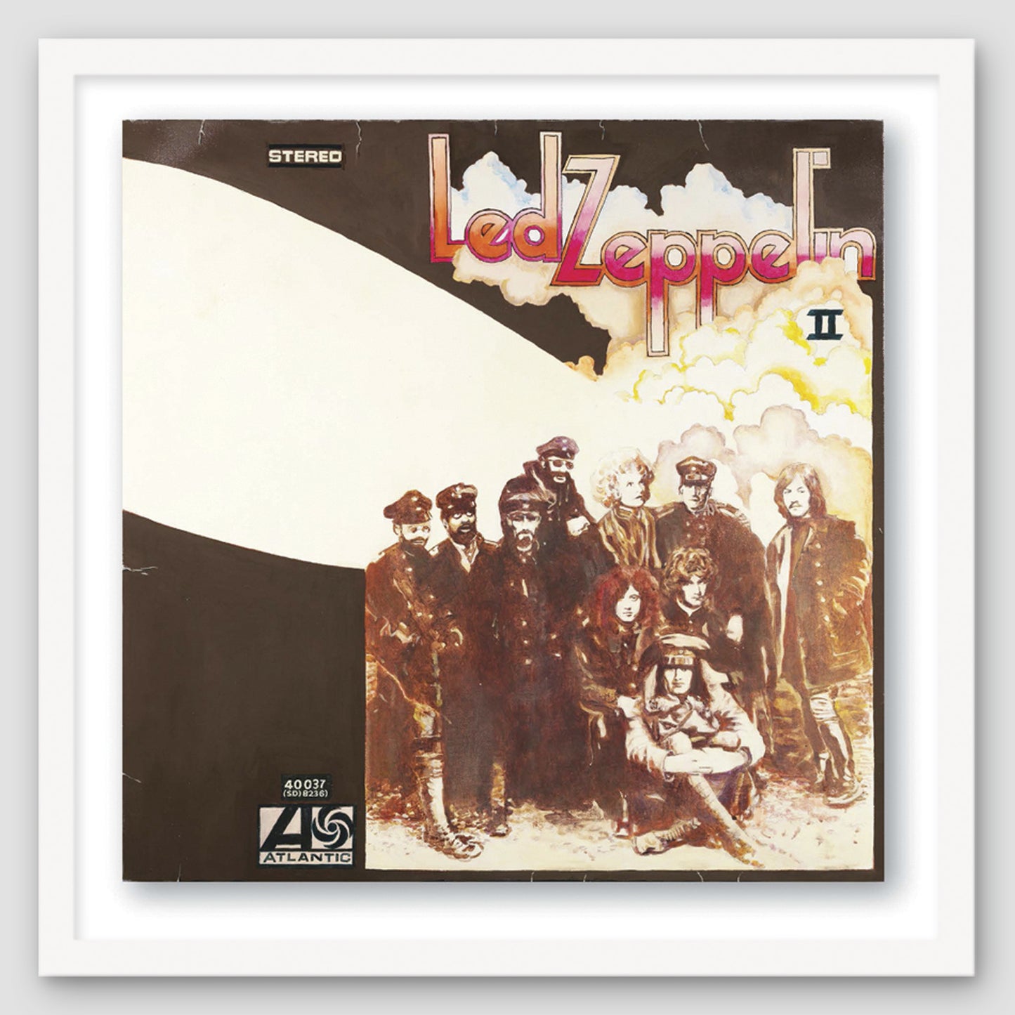 "Led Zep II'' by Led Zeppelin Limited Edition Poster Prints of Original Painting