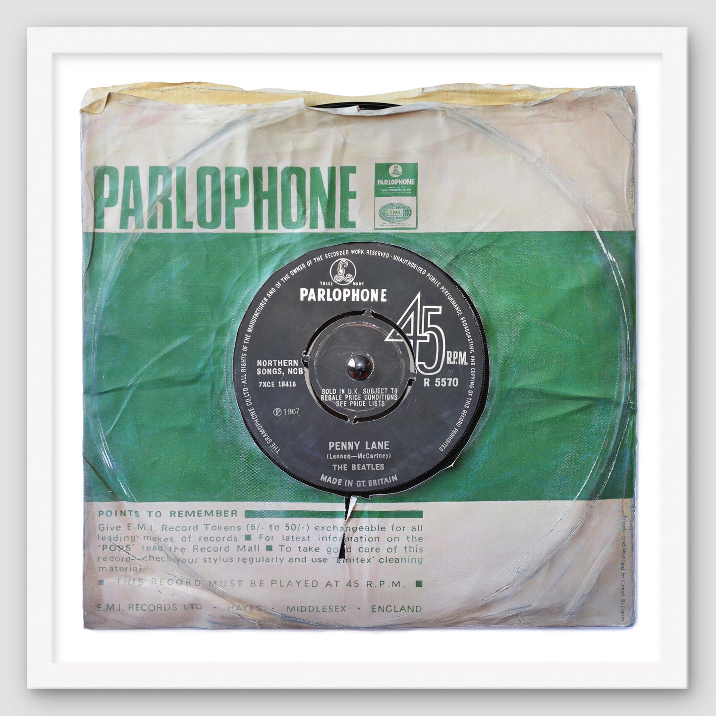 "Penny Lane'' by The Beatles Limited Edition Prints of Original Painting