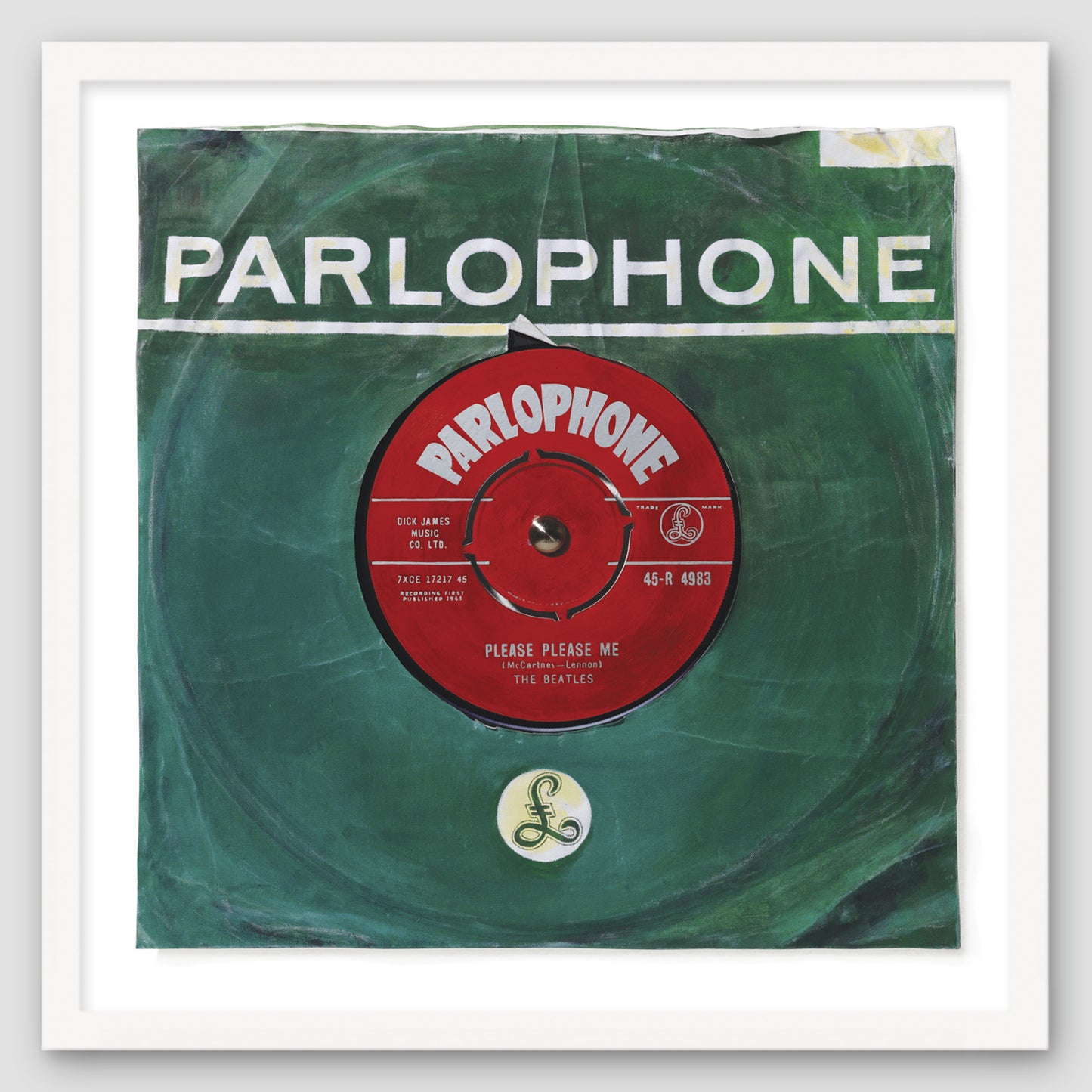 "Please Please Me'' by The Beatles Limited Edition Prints of Original Painting