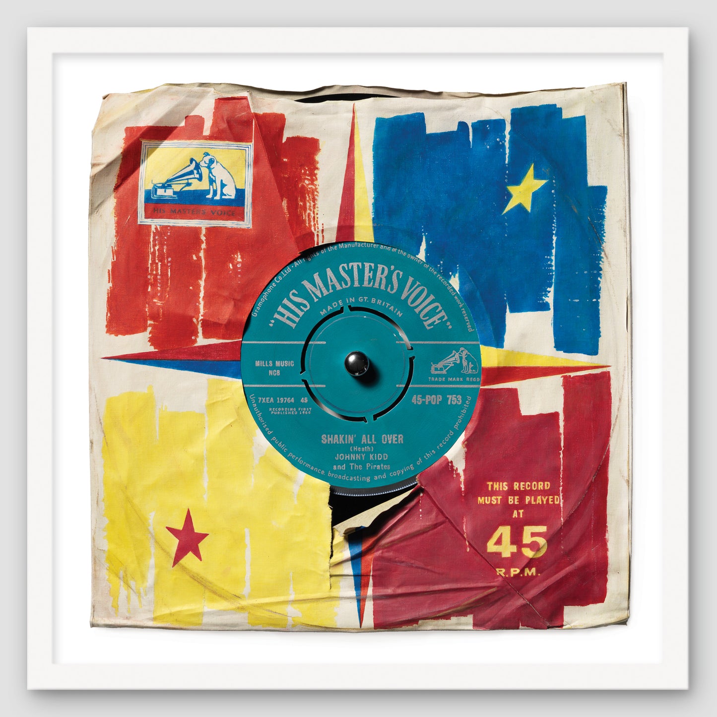 "Shakin'' All Over'' by Johnny Kidd & Pirates Limited Edition Prints of Original Painting