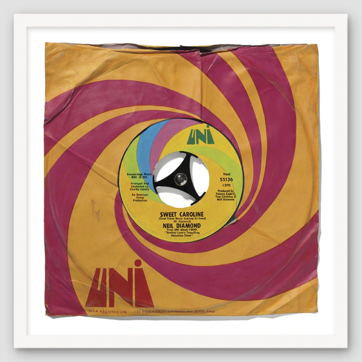 "Sweet Caroline'' by Neil Diamond Limited Edition Prints of Original Painting