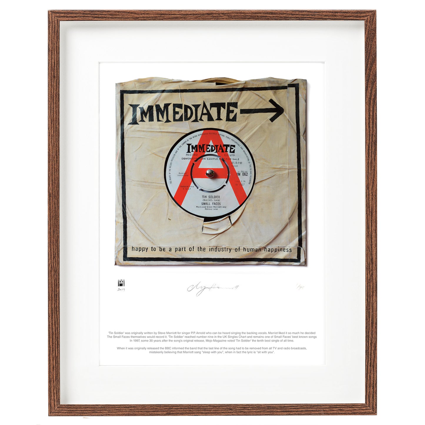 "Tin Soldier'' by The Small Faces Limited Edition Prints of Original Painting