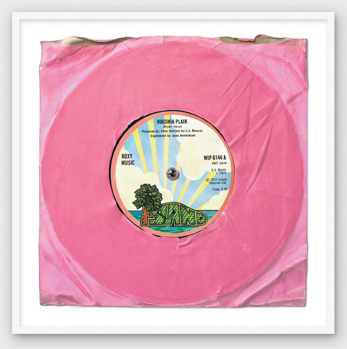 ''Virginia Plain'' by Roxy Music Limited Edition Prints of Original Painting