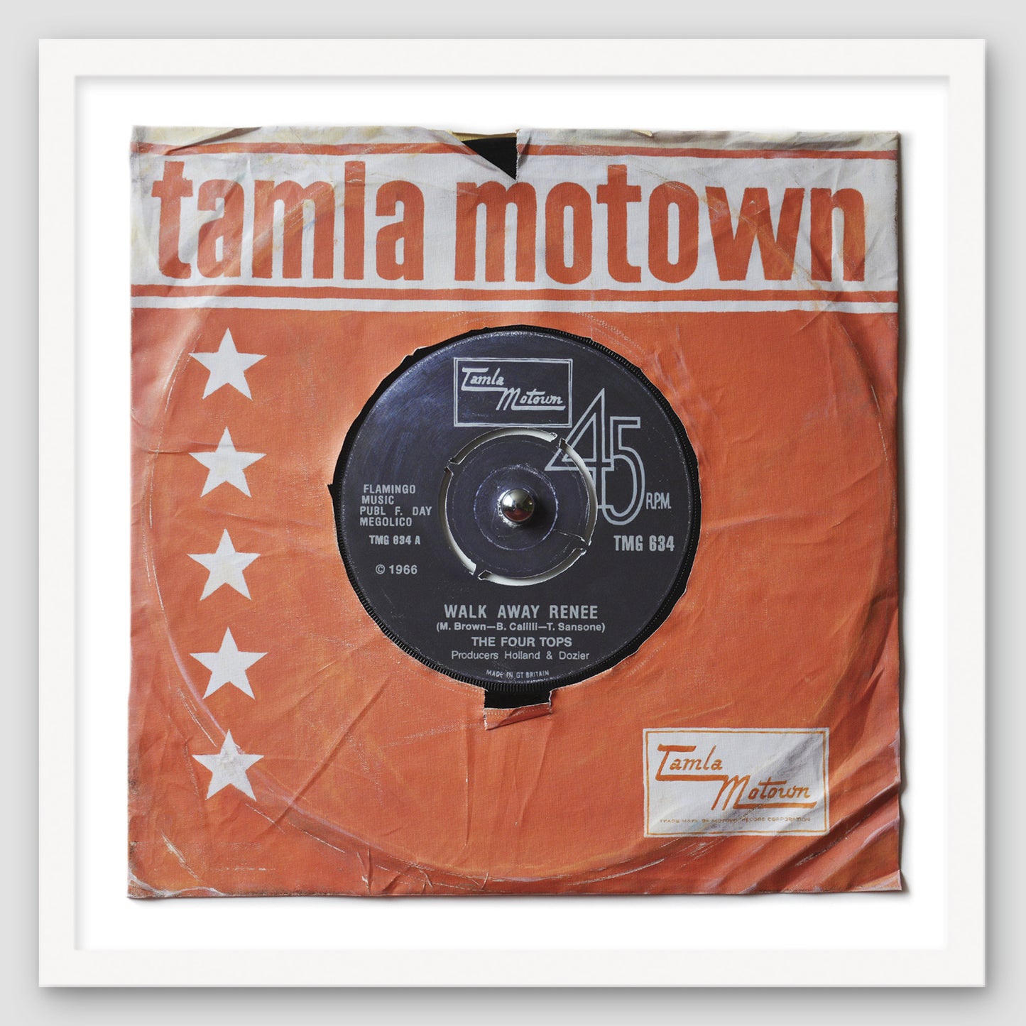 "Walk Away Renée'' by The Four Tops Limited Edition Prints of Original Painting