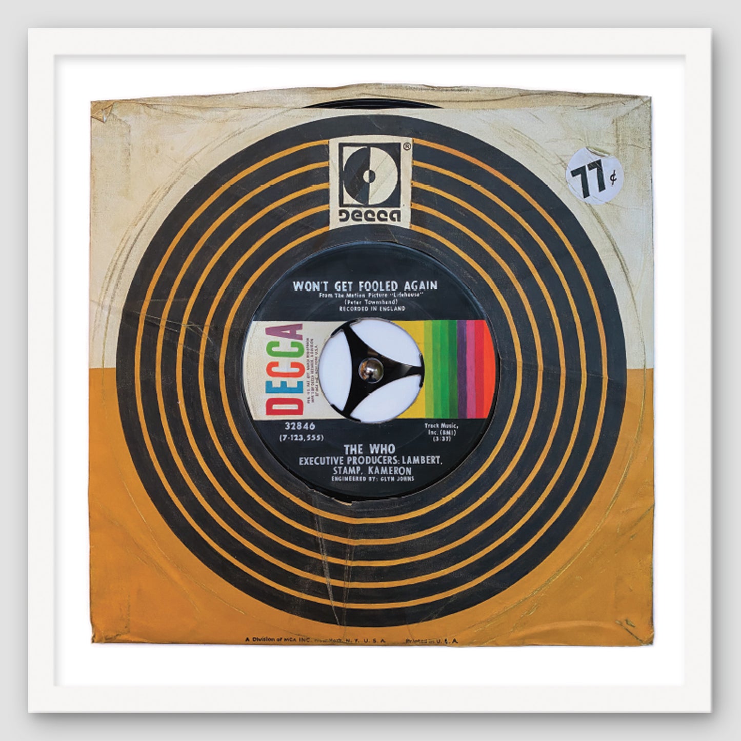 ''Won't Get Fooled Again'' by The Who Limited Edition Prints of Original Painting