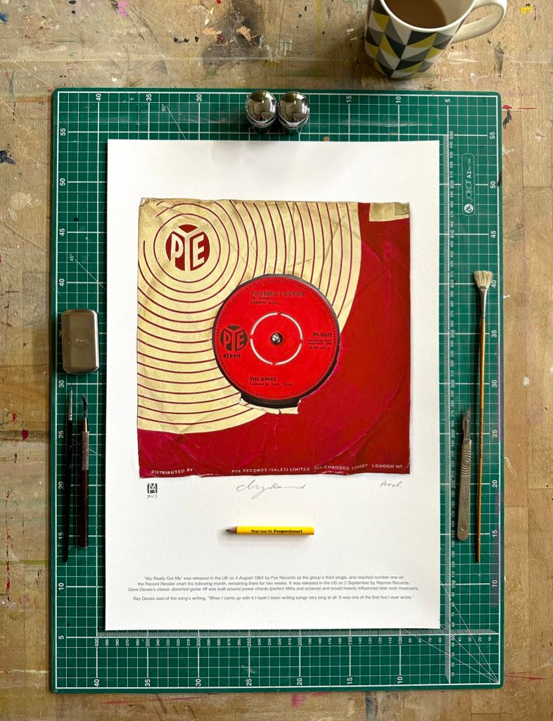 ''You Really Got Me'' by The Kinks Limited Edition Prints of Original Painting