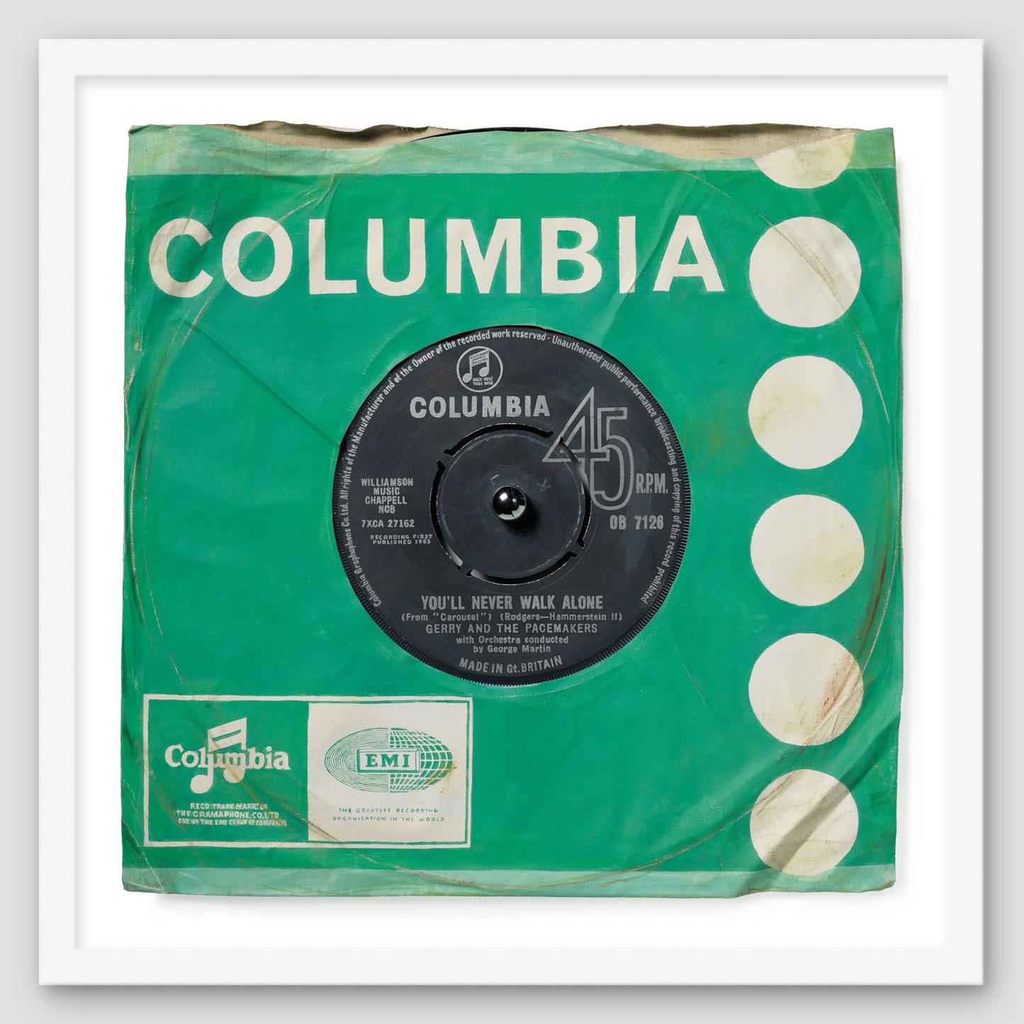 "You''ll Never Walk Alone'' by Gerry & The Pacemakers Ltd Edition Prints of Original Painting