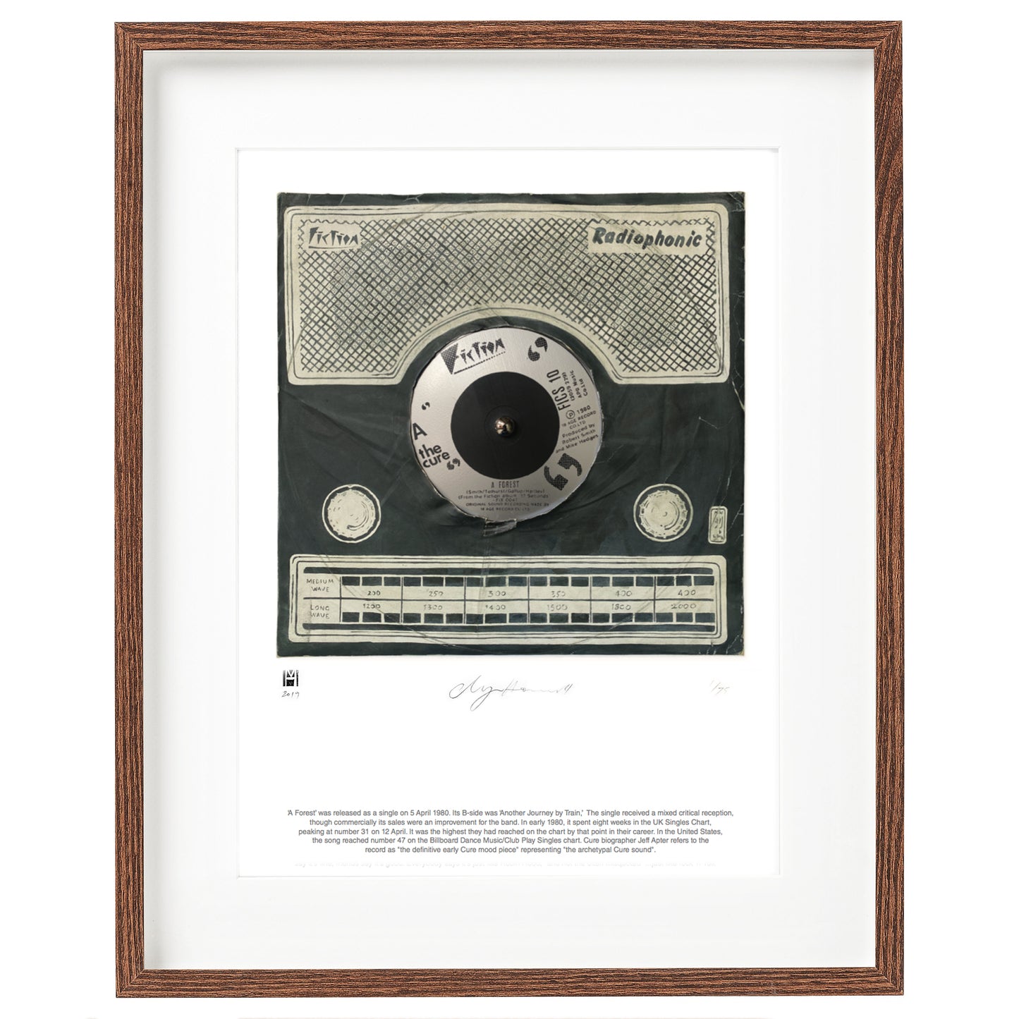 ''A Forest'' by The Cure Limited Edition Prints of Original Painting