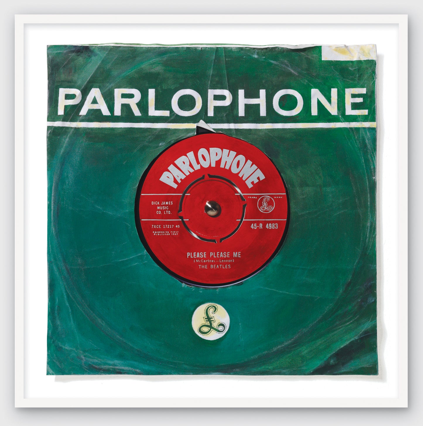 "Please Please Me'' by The Beatles Limited Edition Prints of Original Painting