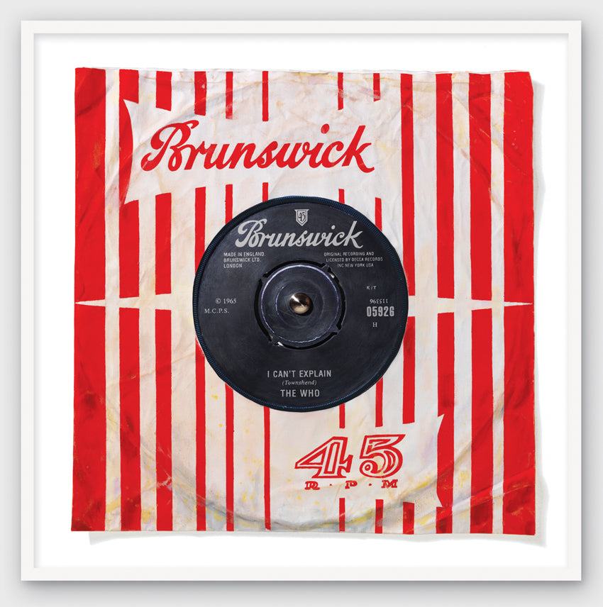 “I Can't Explain” by The Who Original Painting (Sold)