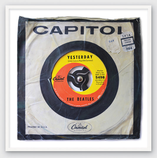"Yesterday'' by The Beatles Limited Edition Prints of Original Painting