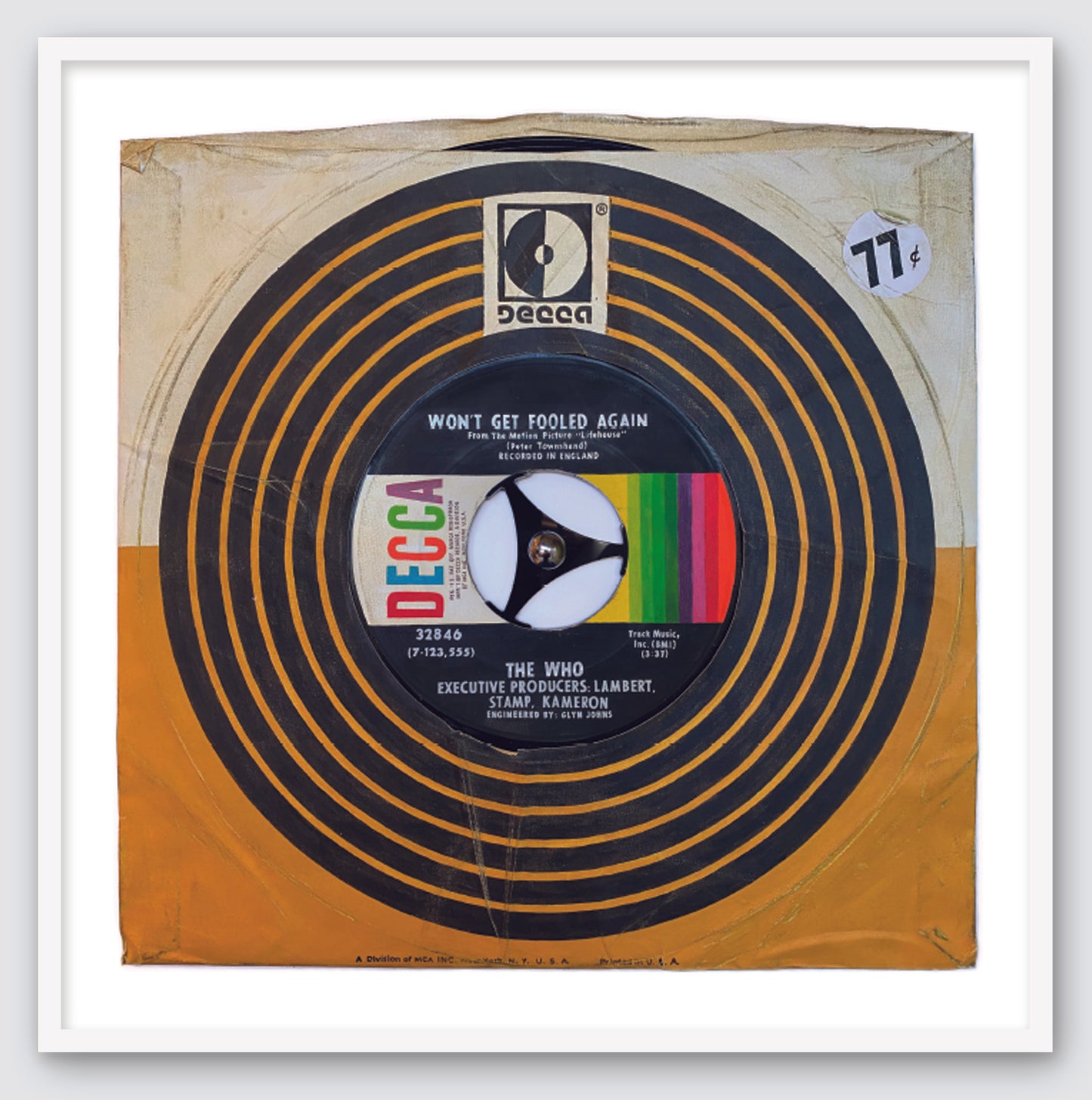 ''Won't Get Fooled Again'' by The Who Limited Edition Prints of Original Painting