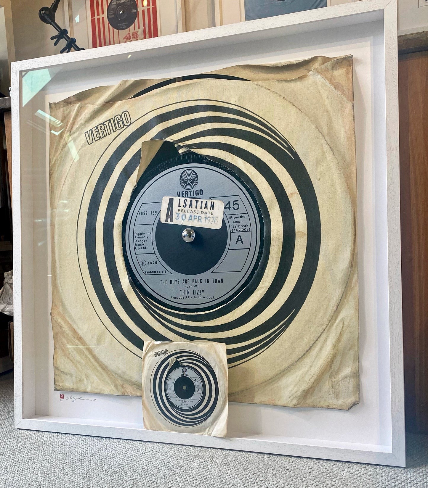 ''The Boys Are Back In Town'' by Thin Lizzy Limited Edition Prints of Original Painting