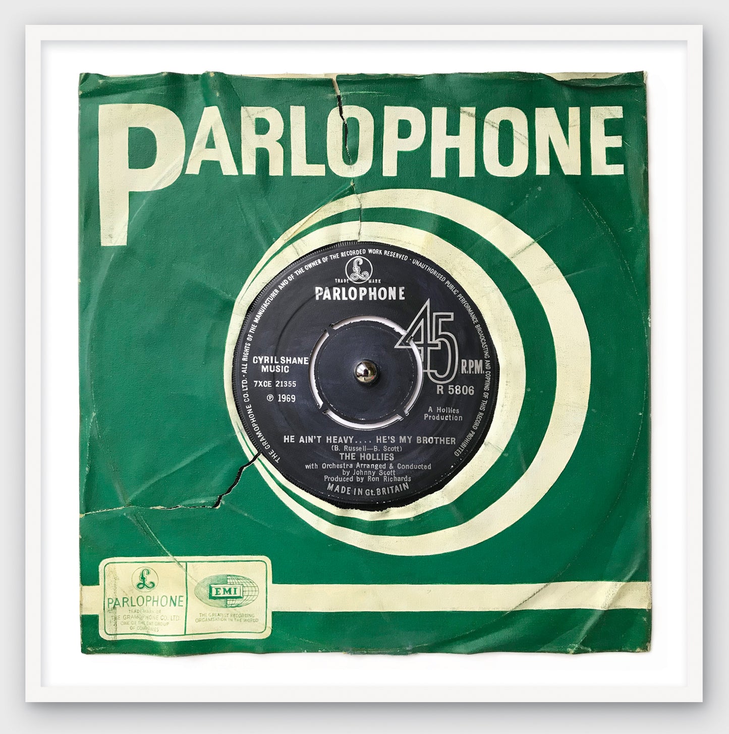 'He Ain''t Heavy, He''s My Brother'' by The Hollies Limited Edition Prints of Original Painting