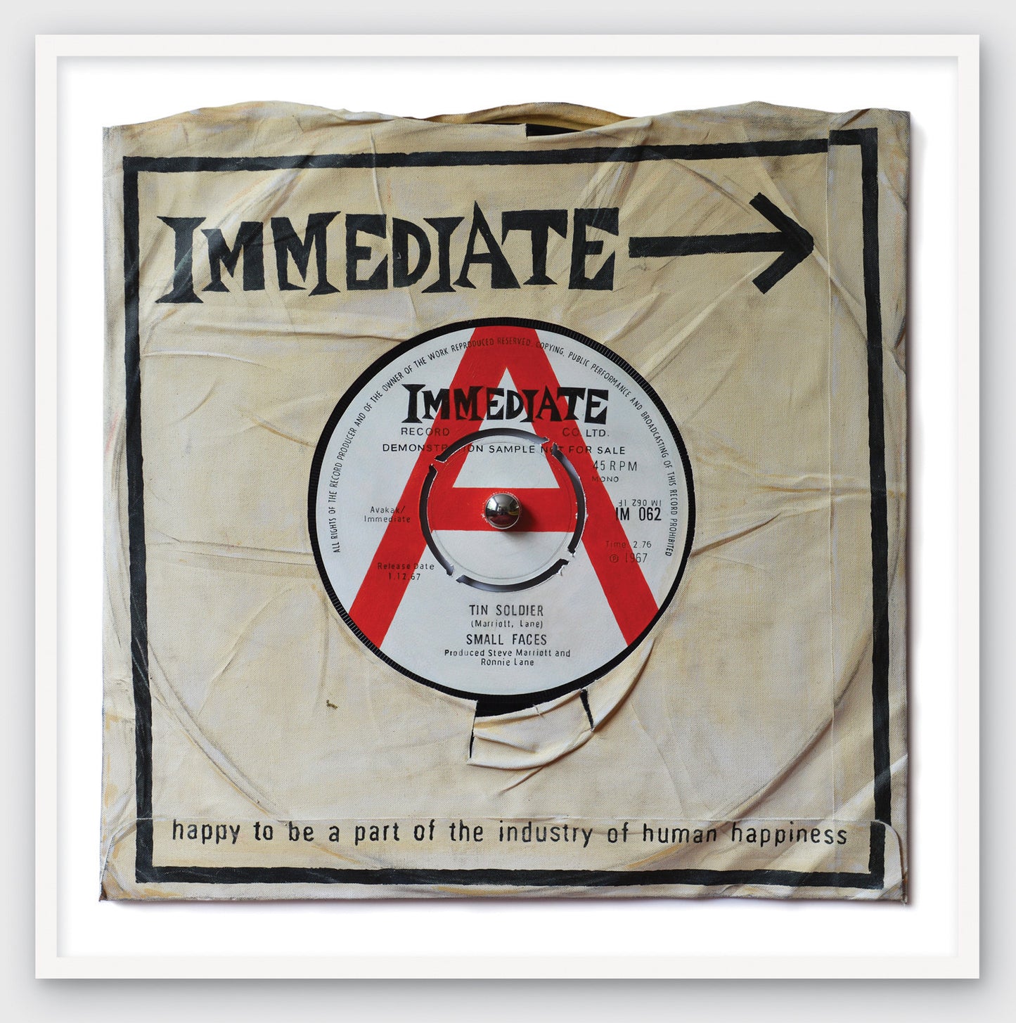 “Tin Soldier” by The Small Faces Original Painting