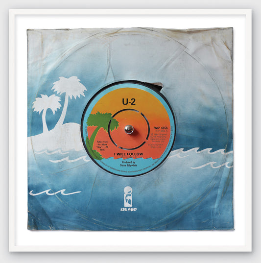 "I Will Follow'' by U2 Limited Edition Prints of Original Painting