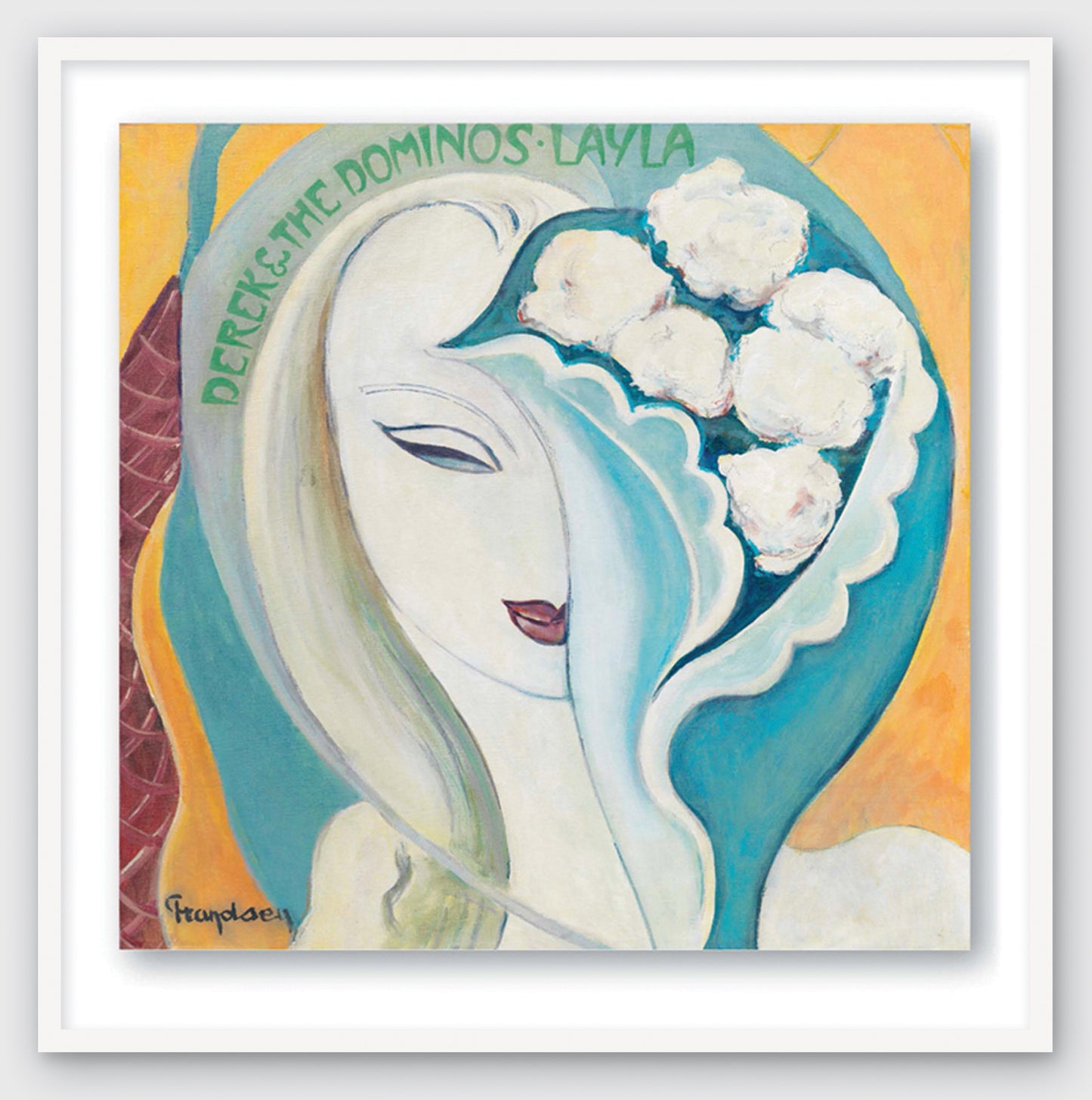 'Layla'' by Derek and the Dominos Limited Edition Print of Original Painting