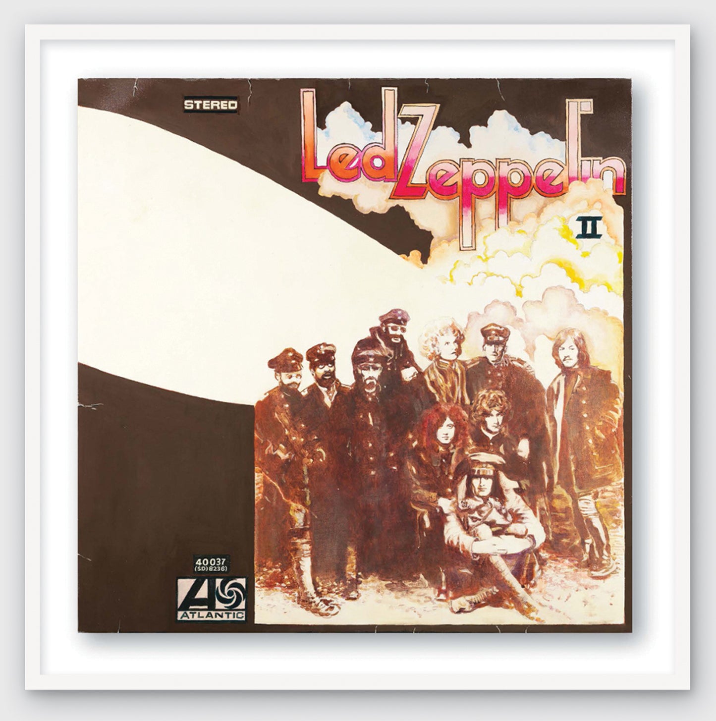 "Led Zep II'' by Led Zeppelin Limited Edition Poster Prints of Original Painting