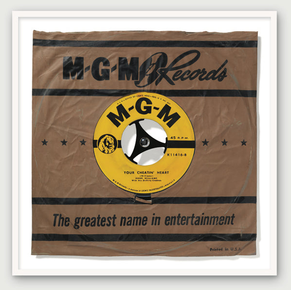 "Your Cheatin' Heart" by Hank Williams Original Painting