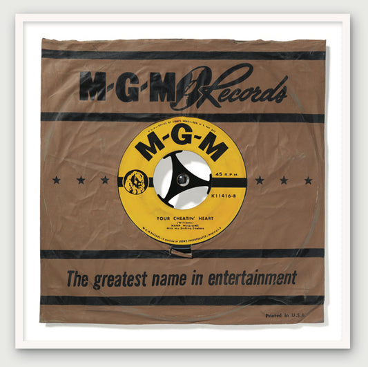 "Your Cheatin' Heart" by Hank Williams Original Painting