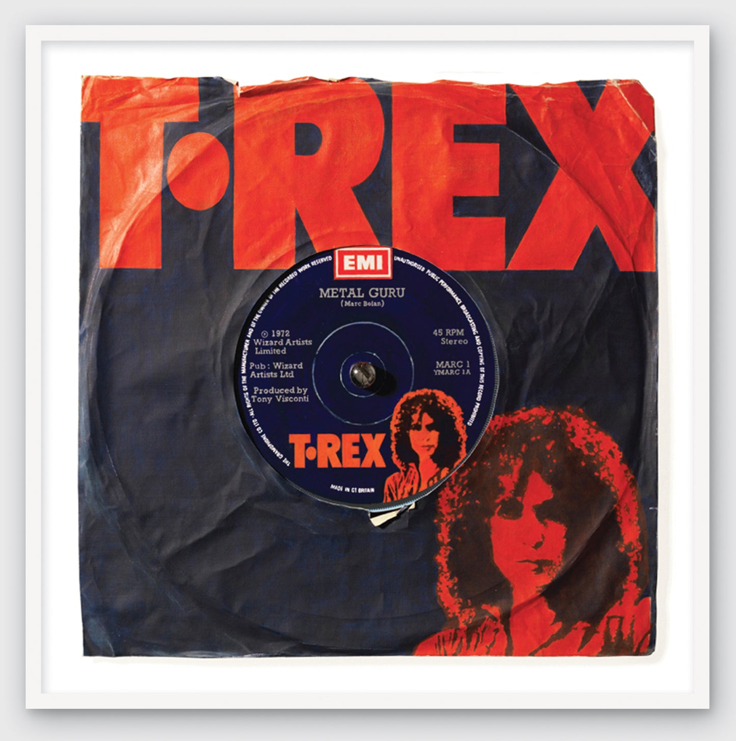 "Metal Guru'' by T-Rex Limited Edition Poster Prints of Original Painting