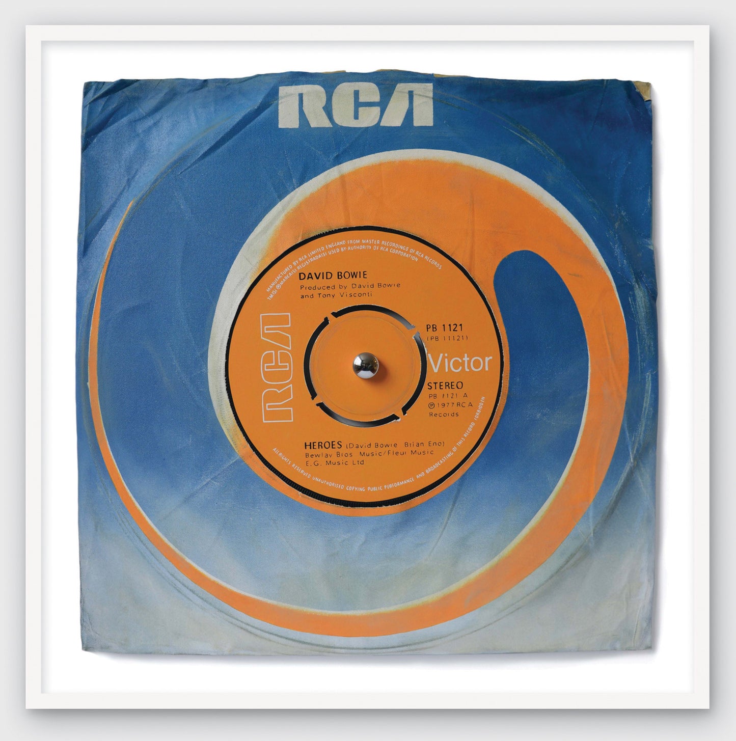 “Heroes” by David Bowie Original Painting (Sold)