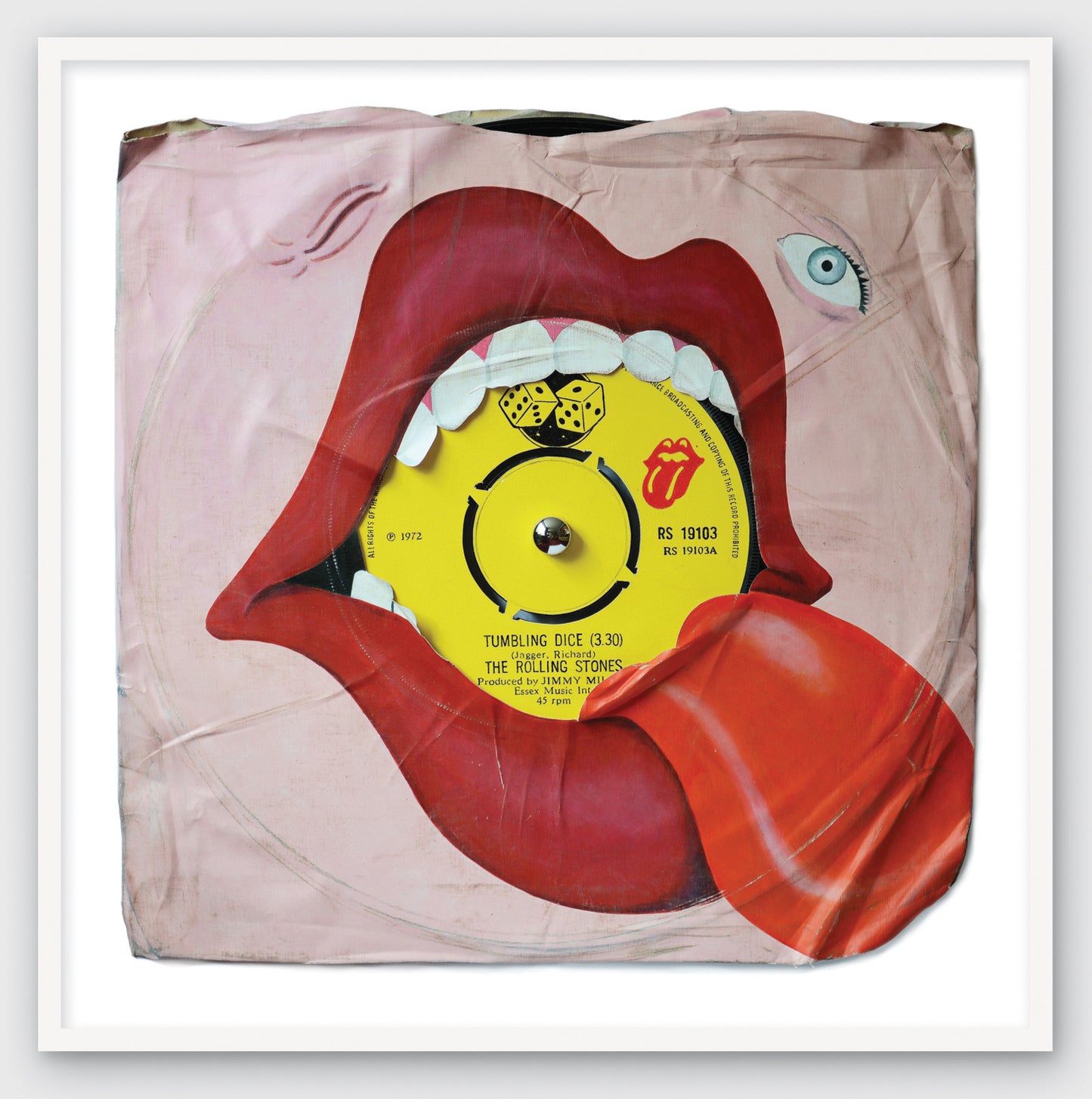 "Tumbling Dice'' by The Rolling Stones Limited Edition Prints of Original Painting