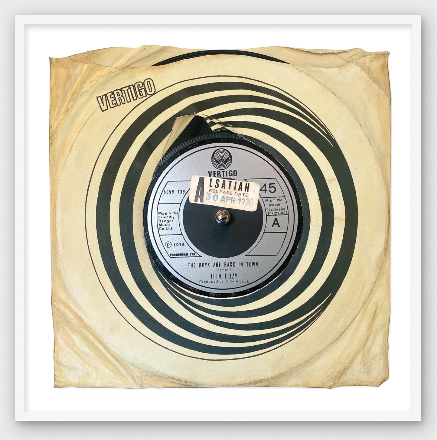 ''The Boys Are Back In Town'' by Thin Lizzy Limited Edition Prints of Original Painting