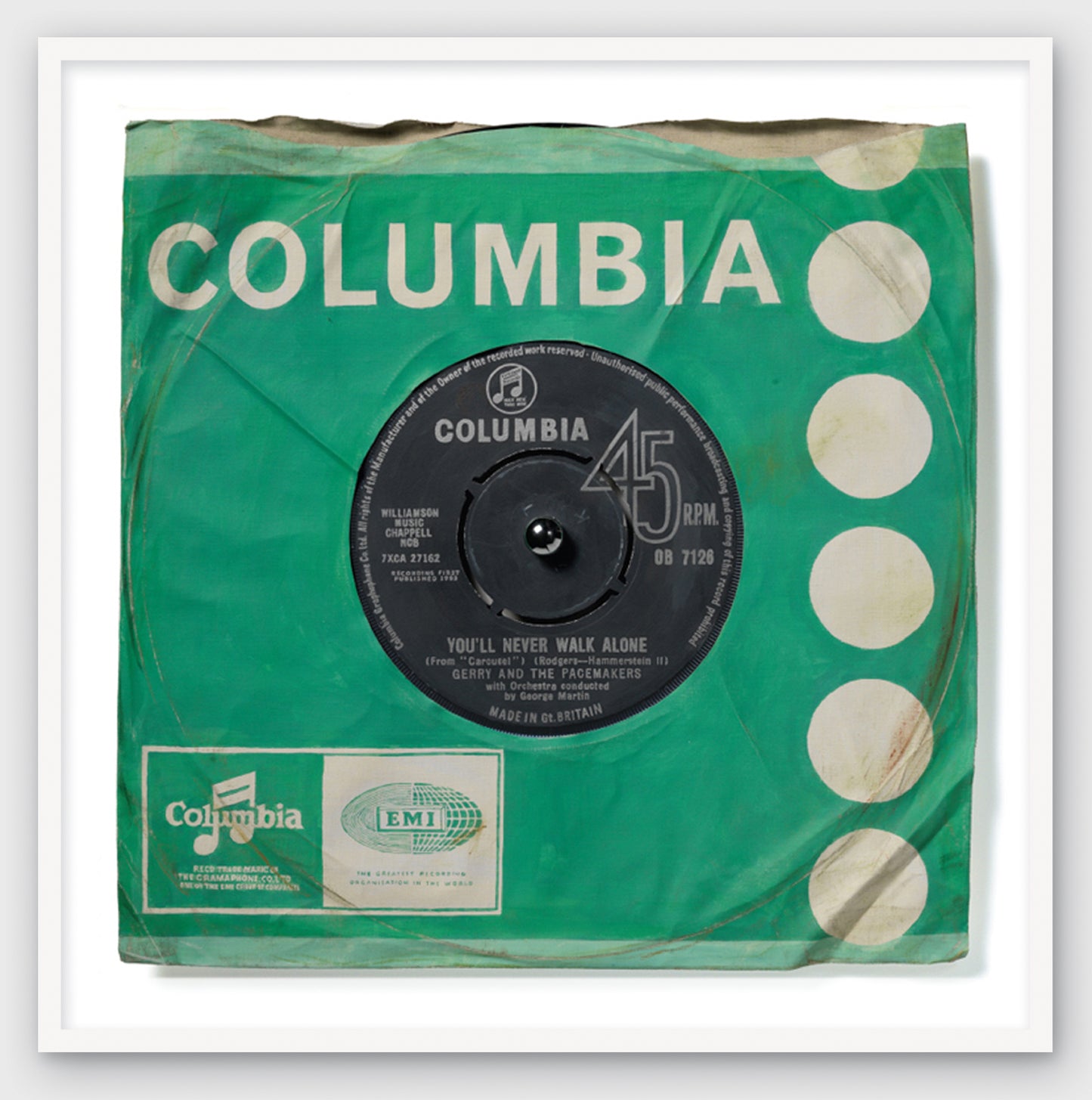 "You''ll Never Walk Alone'' by Gerry & The Pacemakers Ltd Edition Prints of Original Painting