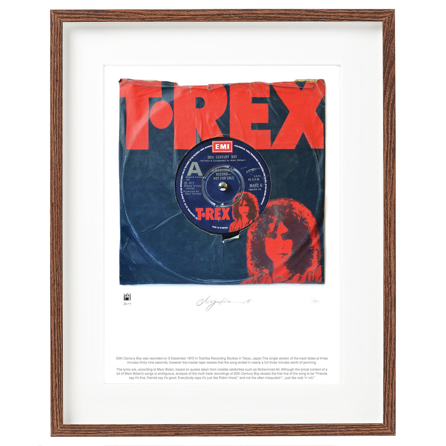 ''20th Century Boy'' by T.Rex Limited Edition Prints of Original Painting