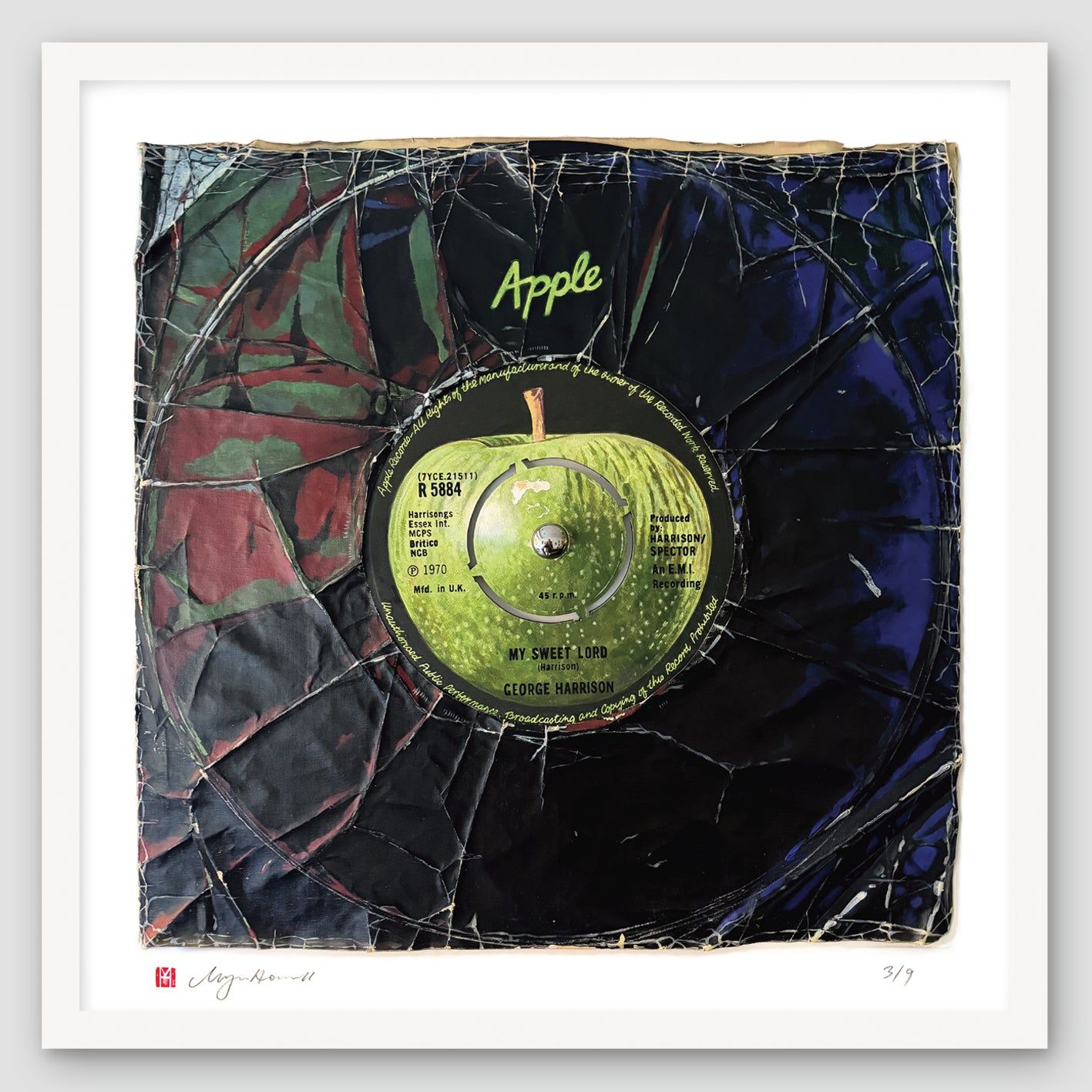 "My Sweet Lord" by George Harrison Limited Edition Prints of Original Painting