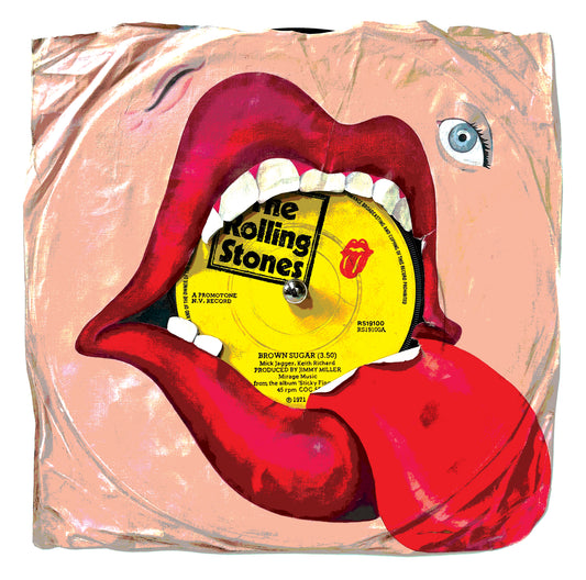 Brown Sugar by The Rolling Stones Silkscreen Edition