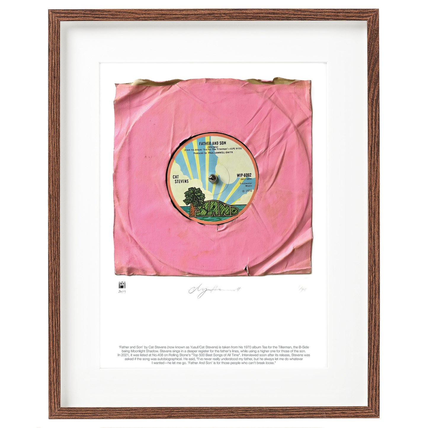 ''Father And Son'' by Cat Stevens Limited Edition Prints of Original Painting