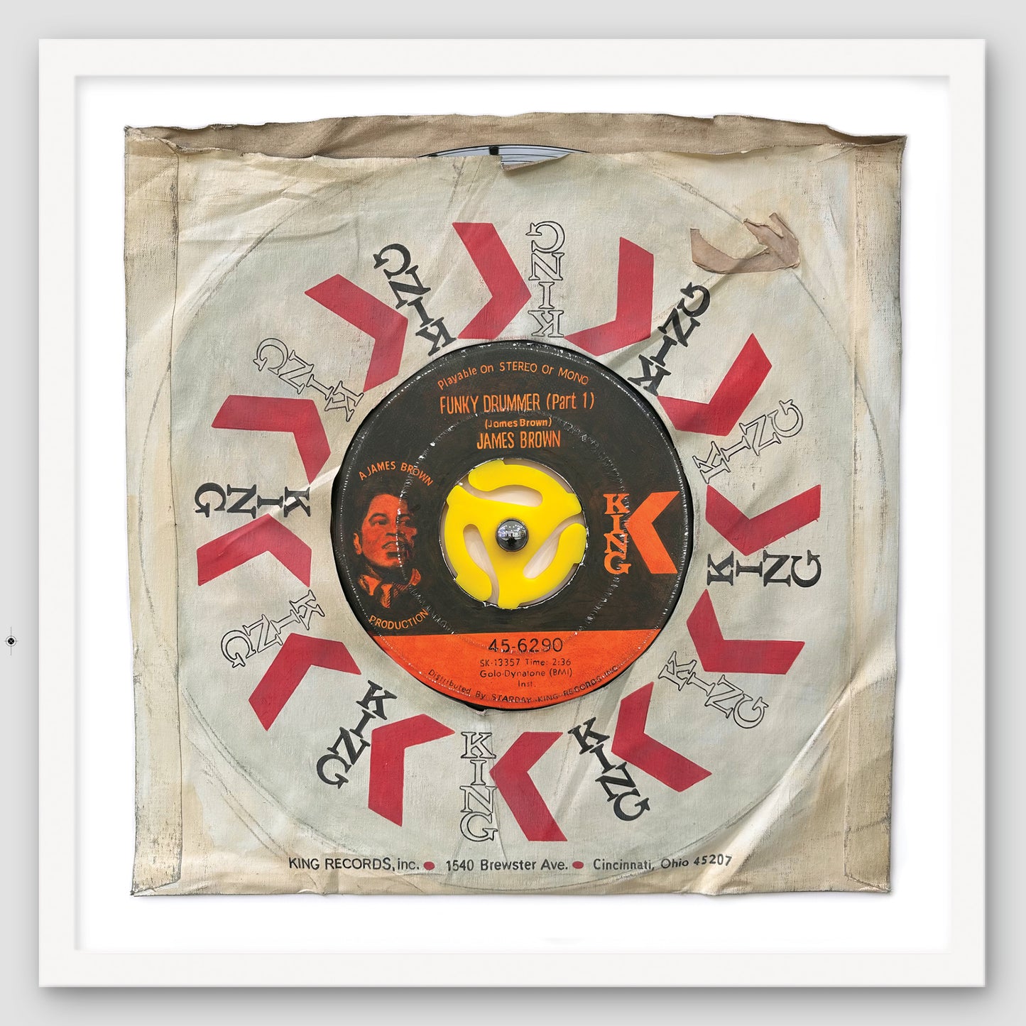 "Funky Drummer" by James Brown Limited Edition Prints of Original Painting