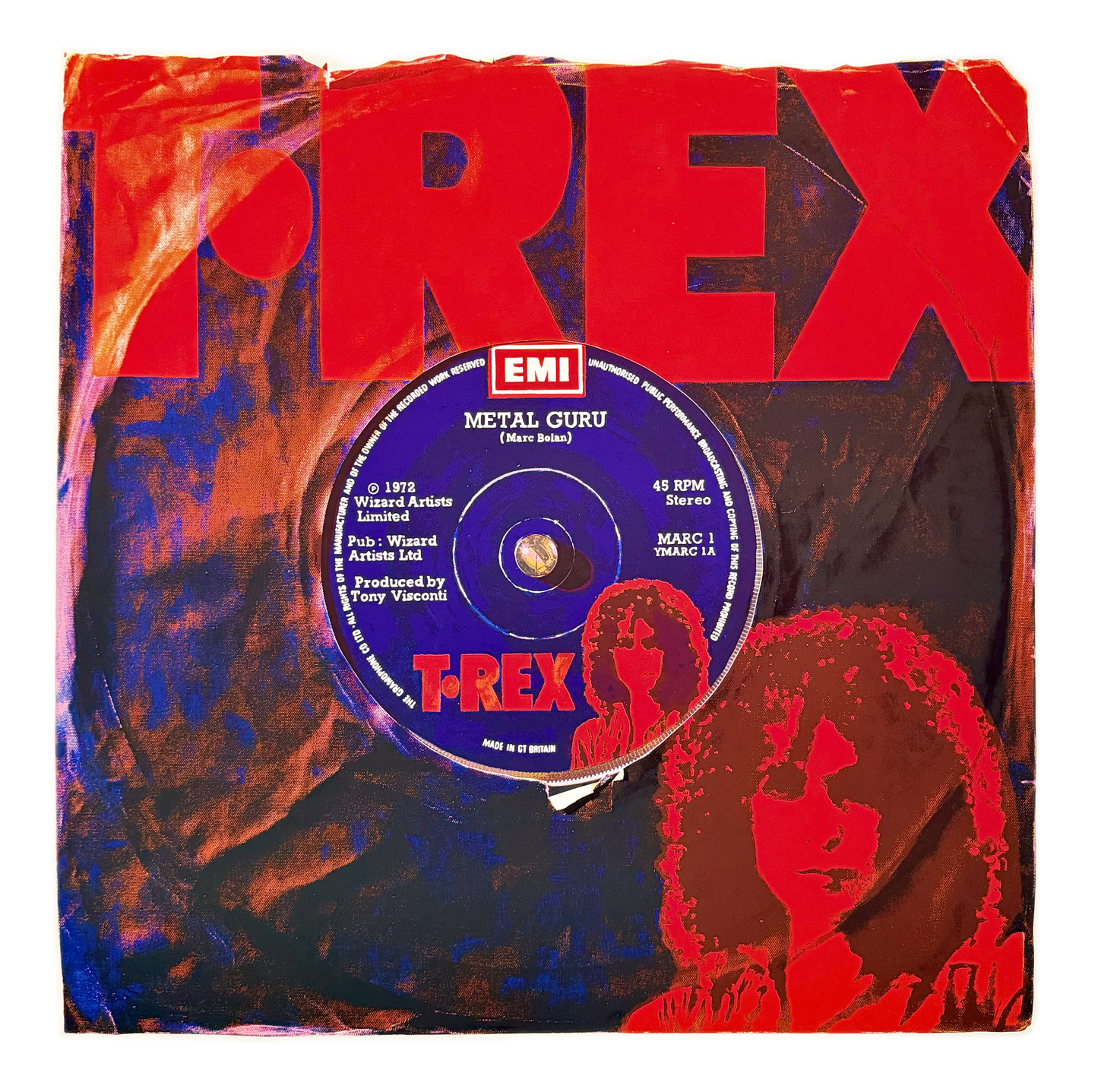 Metal Guru by T.Rex Silkscreen Edition
