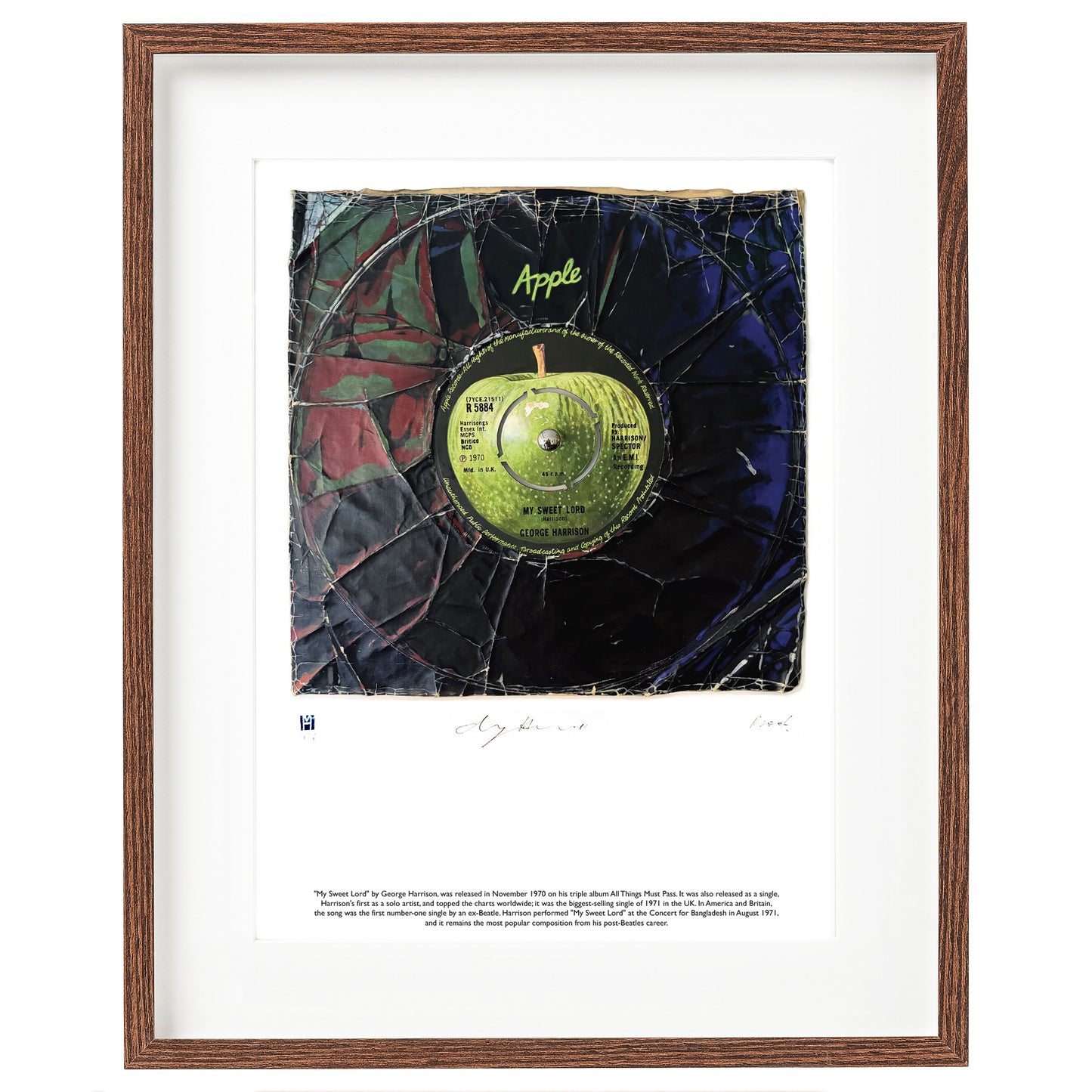 "My Sweet Lord" by George Harrison Limited Edition Prints of Original Painting