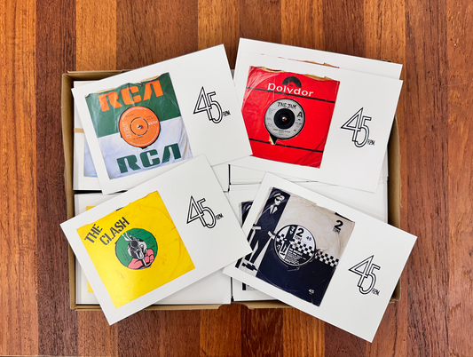 Postcard Set - The Jam, The Clash, The Specials, David Bowie