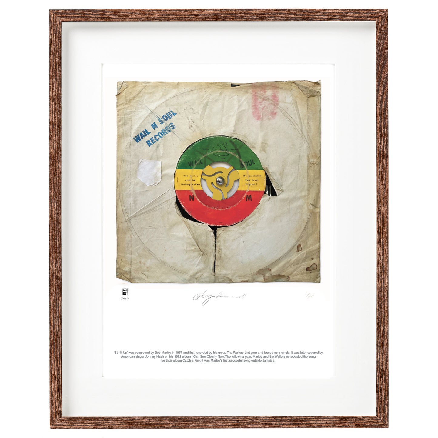 “Stir It Up" by Bob Marley and The Wailers Limited Edition Prints of Original Painting