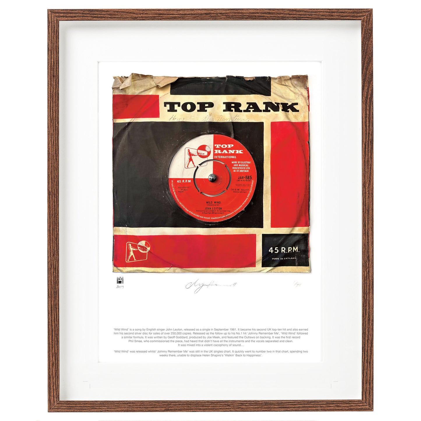 “Wild Wind" by John Leyton Limited Edition Prints of Original Painting