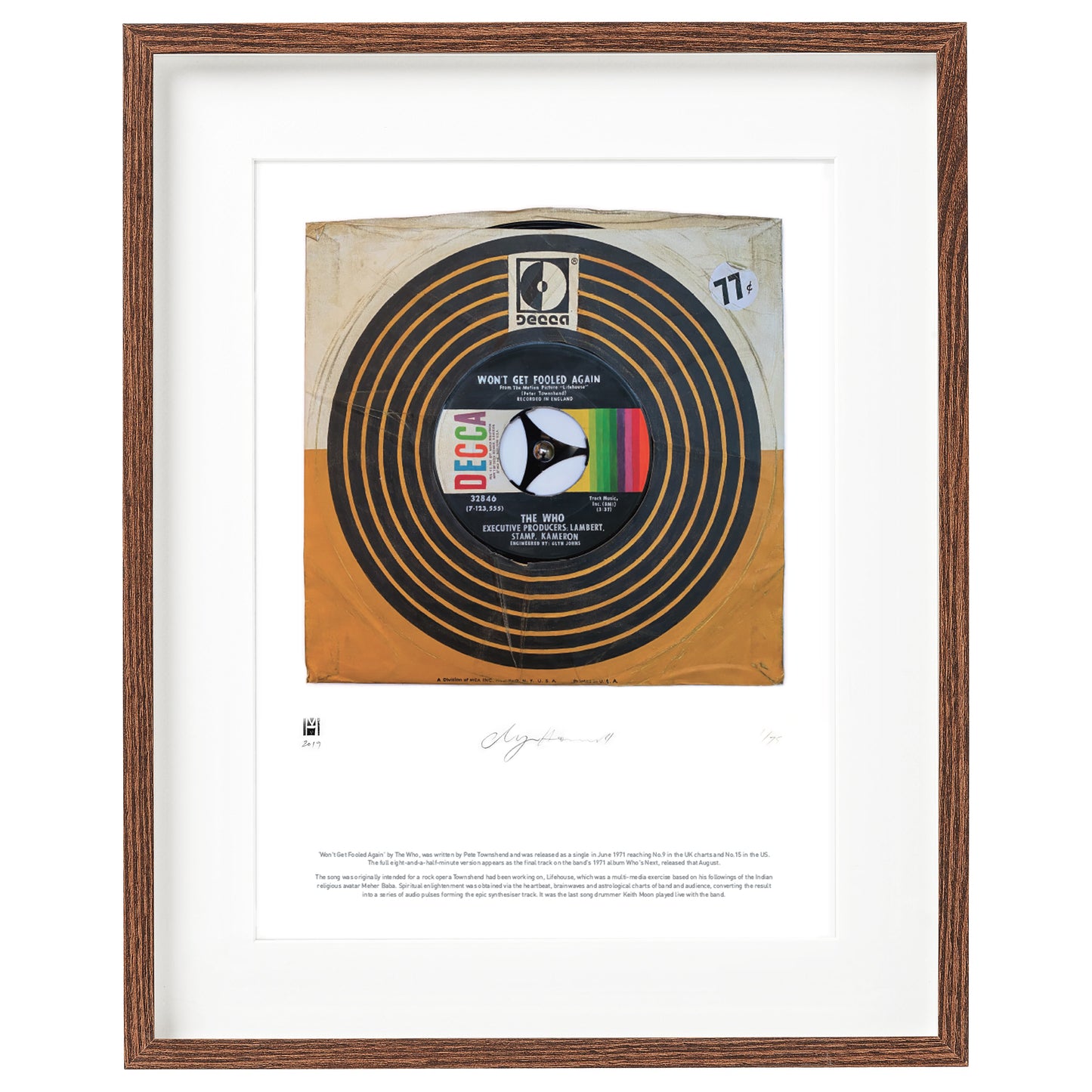 ''Won't Get Fooled Again'' by The Who Limited Edition Prints of Original Painting